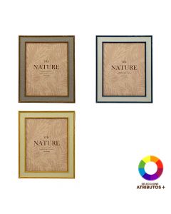 Portarretrato borde madera 8x10