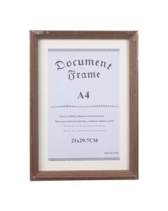 Portarretrato madera A4 marrón