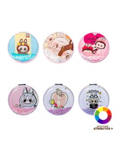 Espejo Labubu con escarcha