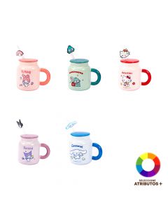 Jarra Sanrio con tapa 400ml
