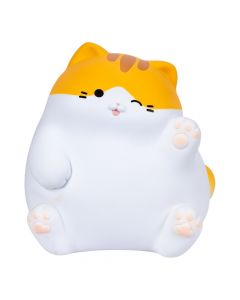 Alcancía figura gato plástica