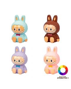 Alcancía plástica Labubu surtido