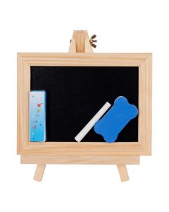 Pizarra madera con caballete