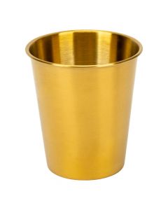 Vaso acero inoxidable dorado