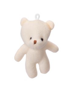 Peluche oso compacto beige
