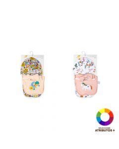 Accesorios bebé estampado surtido
