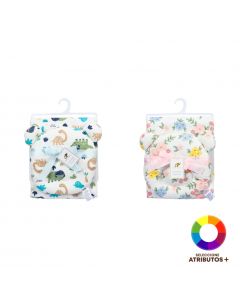 Manta y almohada bebé