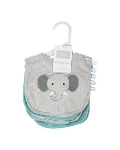 Babero bebé diseño elefante