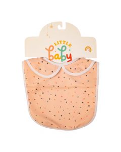 Babero estampado diseño puntos