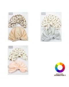 Gorros estampados para bebé