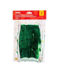 Cortina decorativa 1x2m, 2 piezas