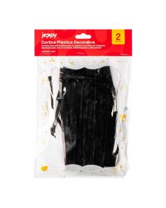 Cortina decorativa 1x2m, 2 piezas