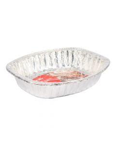 Bandeja ovalada aluminio 7600ml