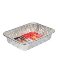 Bandeja rectangular aluminio 5150ml