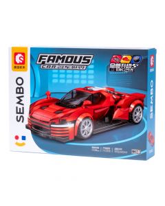 Carro deportivo armable 336 piezas