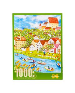 Rompecabezas paisaje cómodo