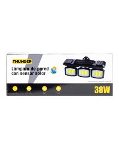 Lámpara solar impermeable