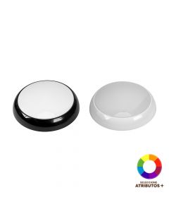 Lámpara plástica tricolor 28 cm