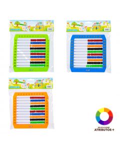 Ábaco plástico colores surtidos