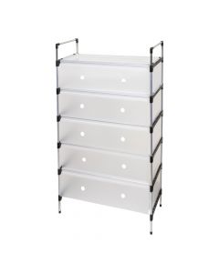 Zapatera metálica 6 niveles