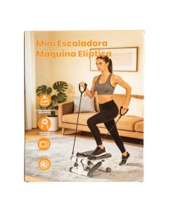 Mini máquina elíptica compacta