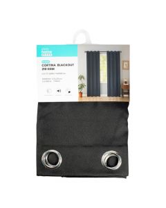 Cortina blackout negro