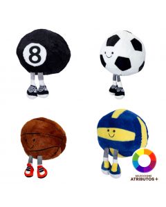 Peluche balón surtido