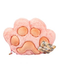Peluche pata gato rosado