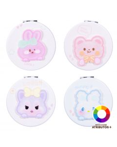 Espejo compacto conejito 