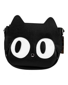 Bolso relieve gato bicolor