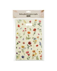 Bolsa plástica flores 
