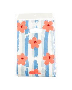 Bolsa plástica estampada mediana