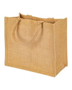 Bolsa yute marrón resistente