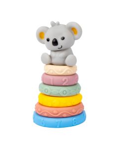 Pirámide apilable koala multicolor