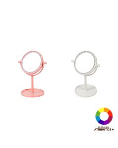 Espejo redondo con luz LED