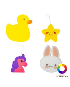 Esponja baño figuras 