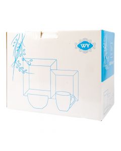 Vajilla porcelana negra 16 piezas