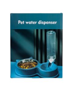 Taza dispensador agua mascota