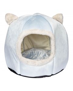 Cama mascota detalle orejas