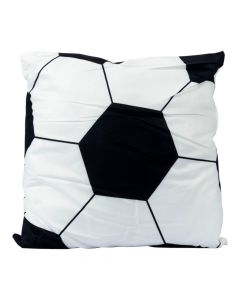 Almohadón bola fútbol decorativo