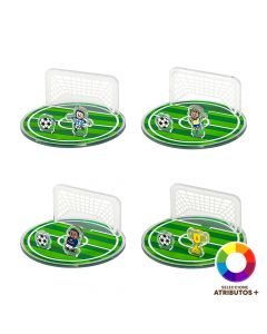 Soporte celular cancha fútbol