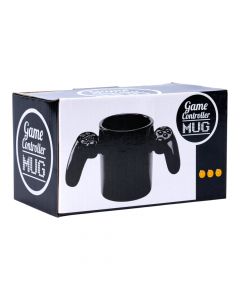 Jarra cerámica negra gamer