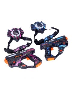 Pistola plástica con sonido y luz