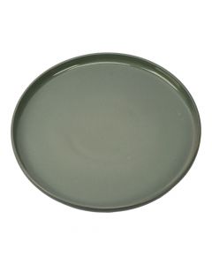 Plato cerámico gris moderno