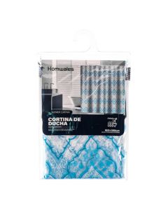 Cortina ducha PEVA 180x180