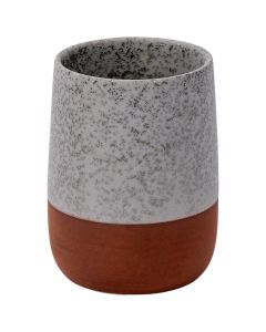 Taza cerámica compacta y elegante
