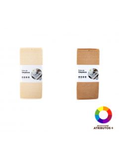 Tapete escurridor con relieve