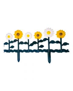 Cerca plástica decorativa