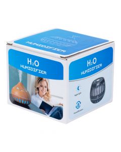 Humidificador H2O luz LED