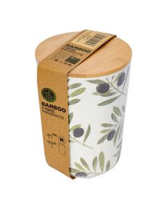 Vaso de fibra de bambú